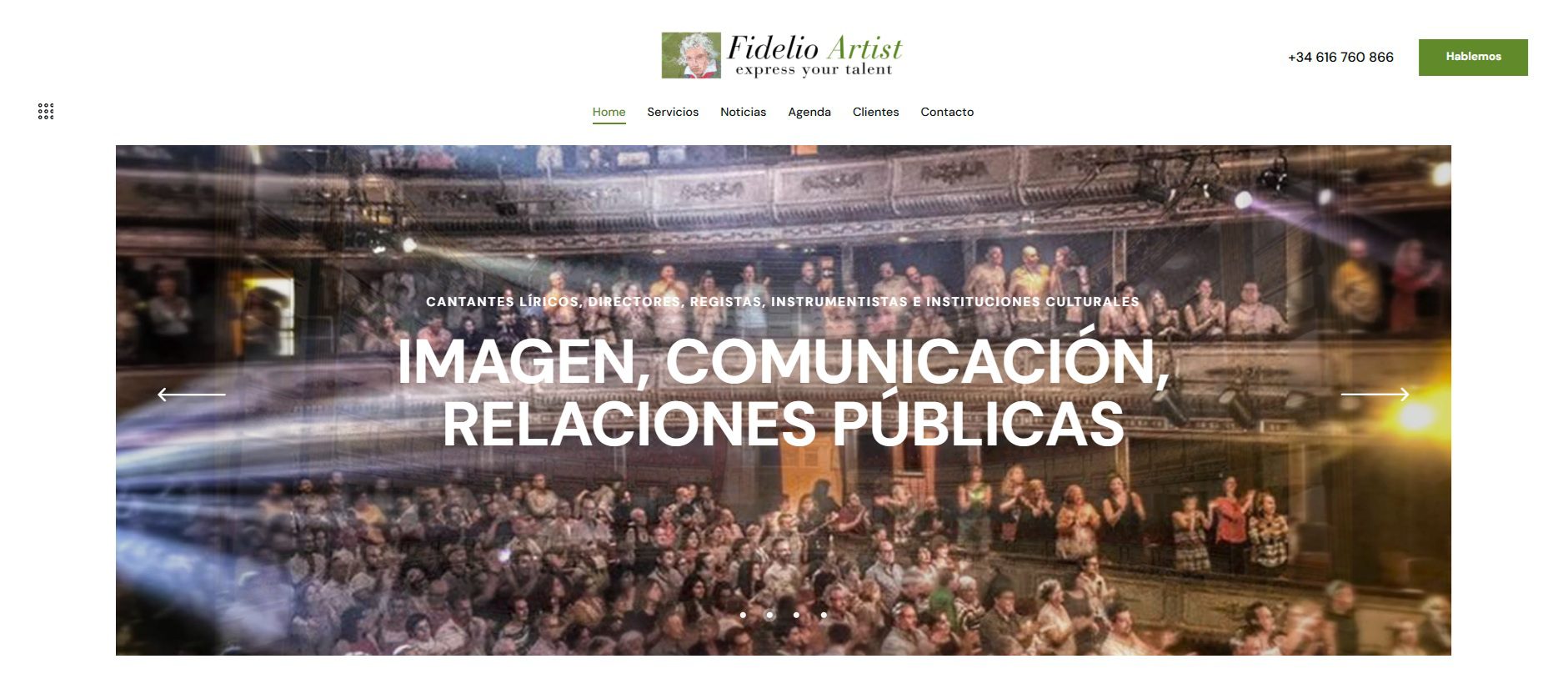 Web agencia lírica