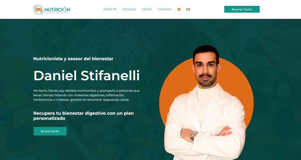 Diseño web nutricionista